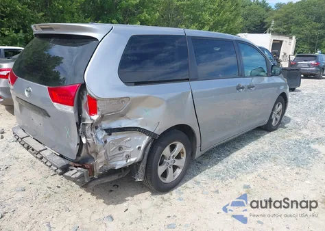 2011 Toyota Sienna Base V6 из США, поврежденный, VIN 5TDZK3DC0BS023057